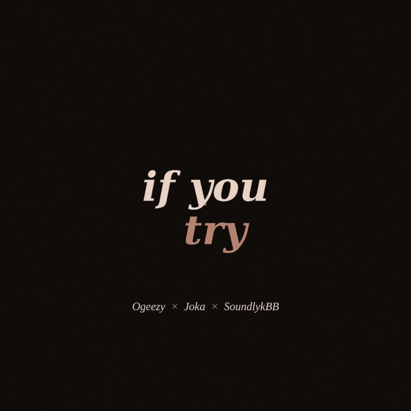 If You Try — Ogeezy cover art